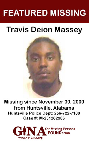 Featured Missing - Travis Deion Massey